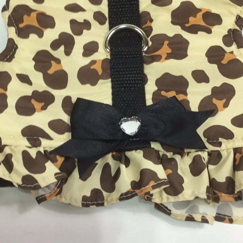 Dog Coat Size S rhinestone bow lease hook‎ close
